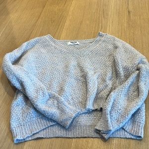 Double Zero Mystical Medium Grey V Neck Sweater - Ultra Soft